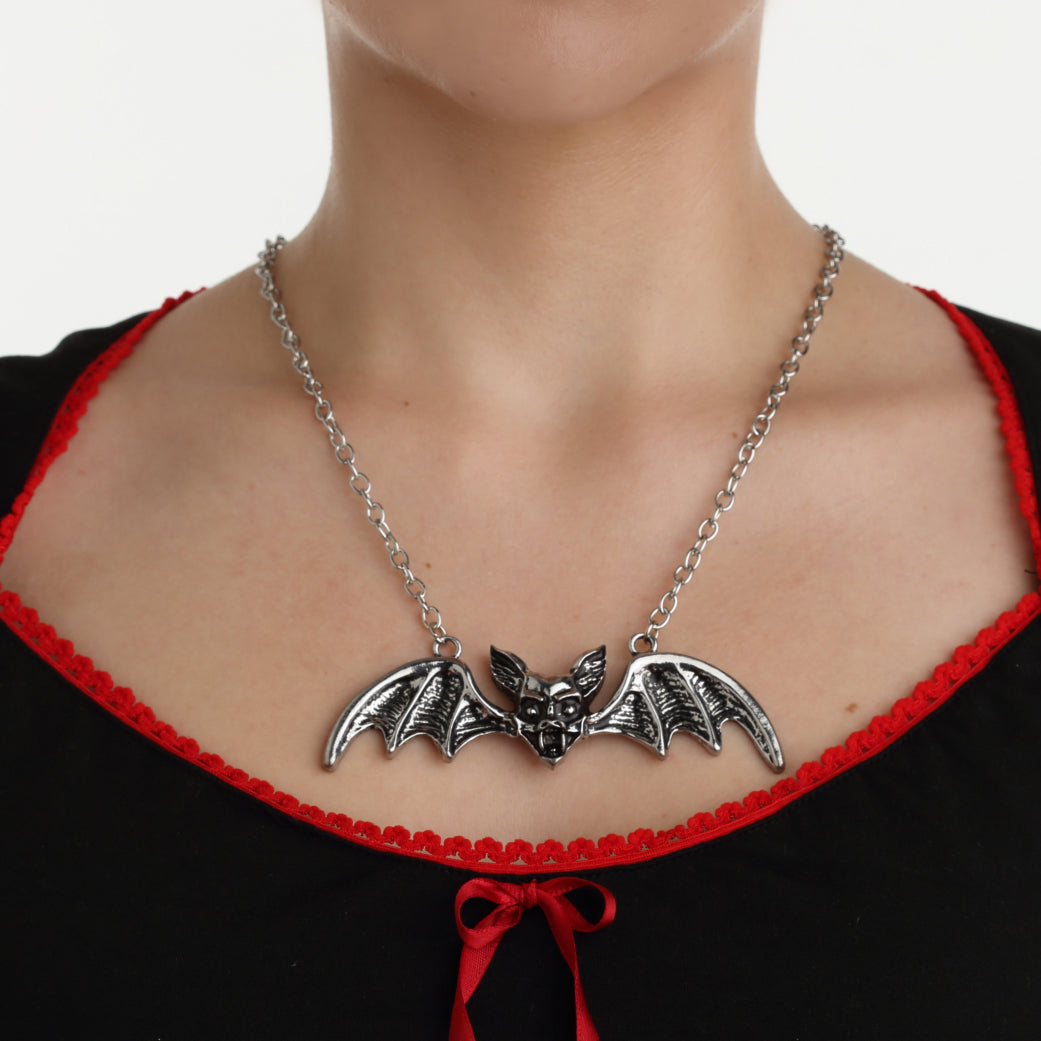 Bat Pendant Necklace