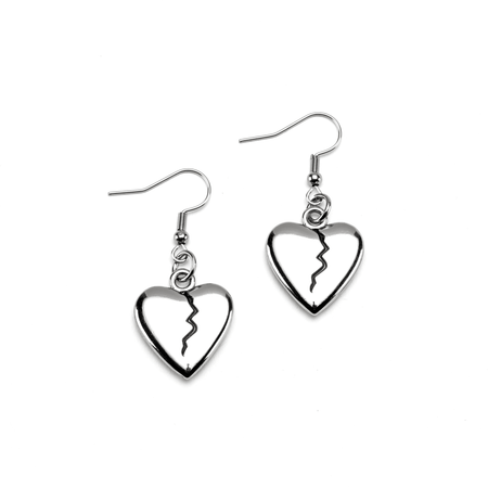 Broken Heart Earrings - Rock Rebel
