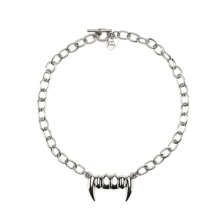 Fangs Chain Necklace - Rock Rebel
