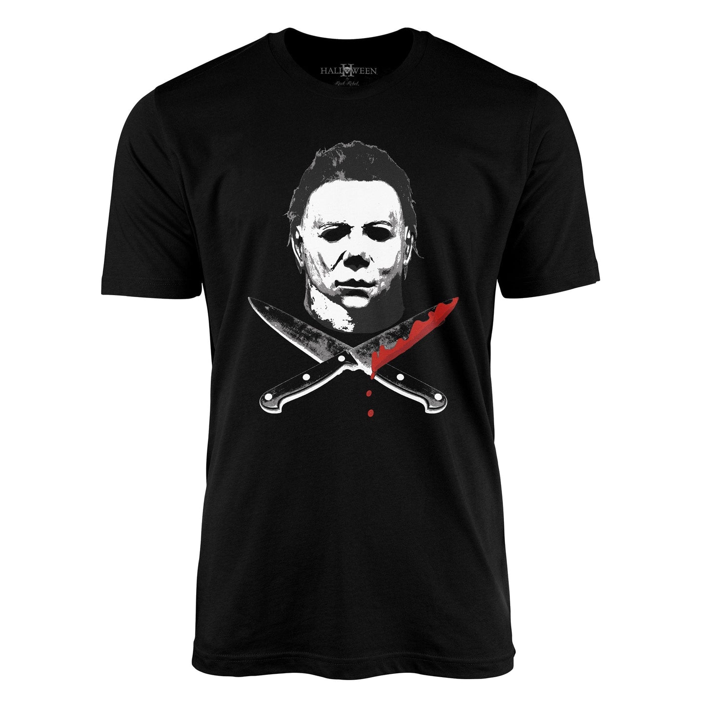 Michael Myers Cross Knives Men's Tee