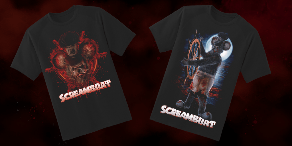 Official Merchandise for the Screamboat Movie Premiering on 4/2/2025 - Rock Rebel