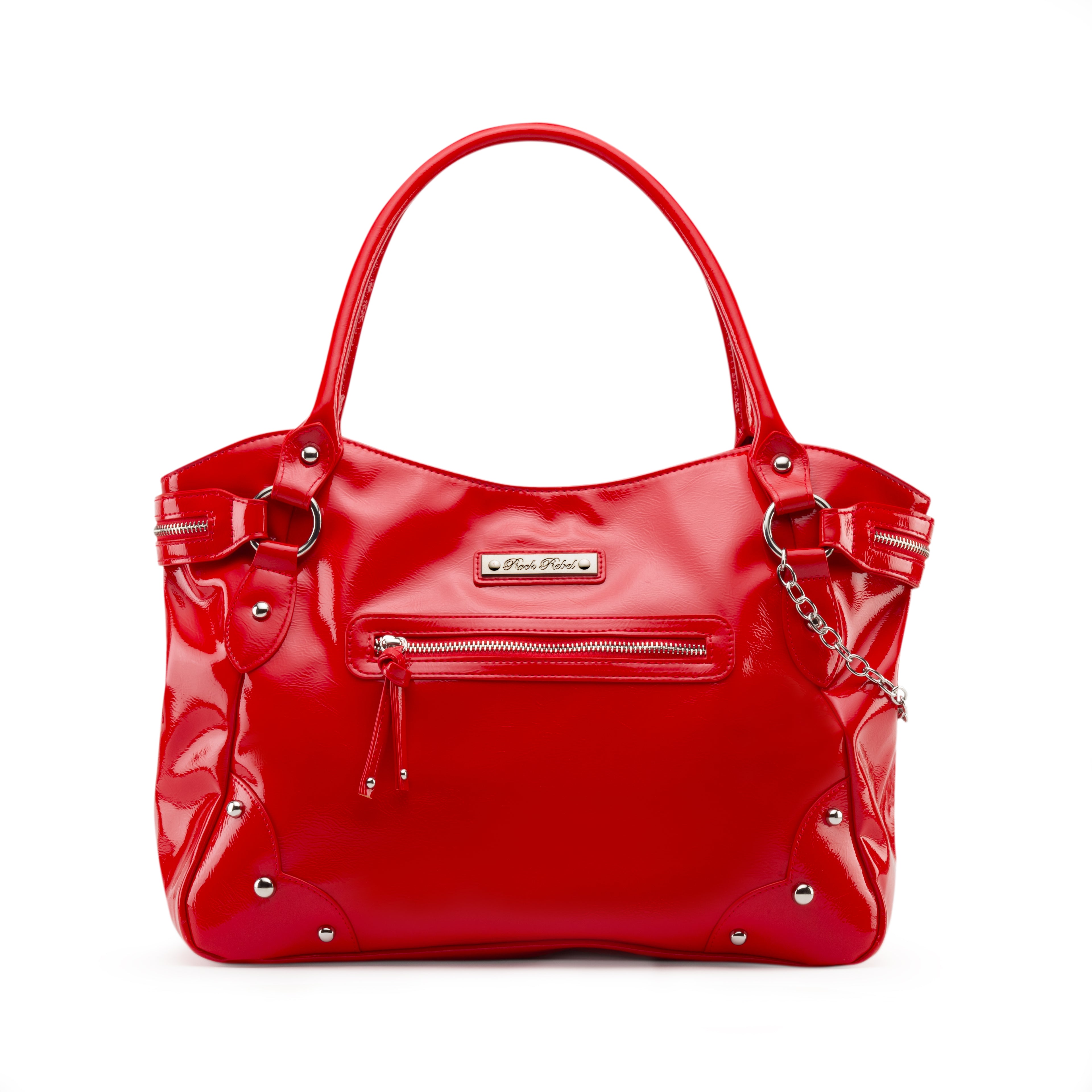 Lilith Tote Bag in Red