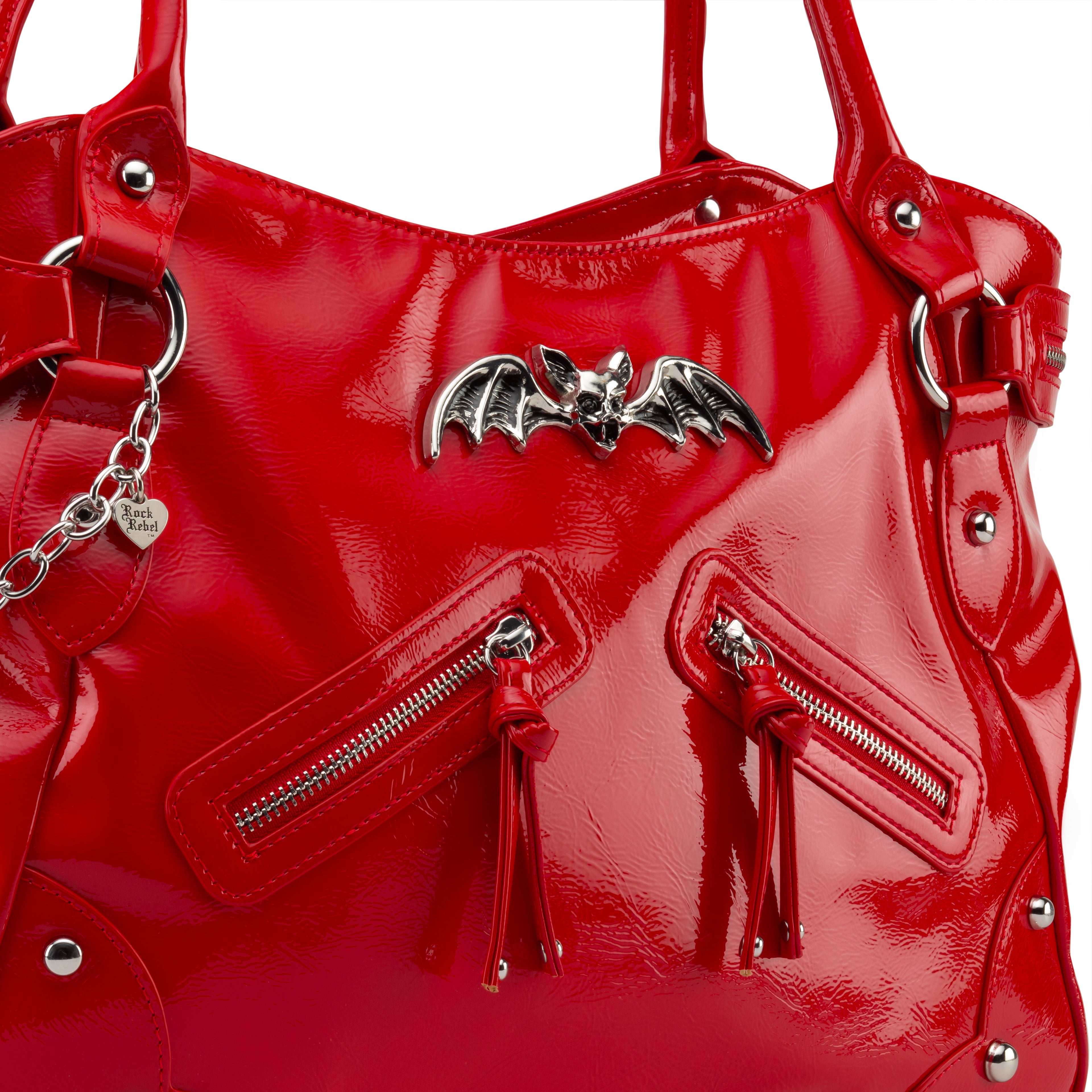 Lilith Tote Bag in Red