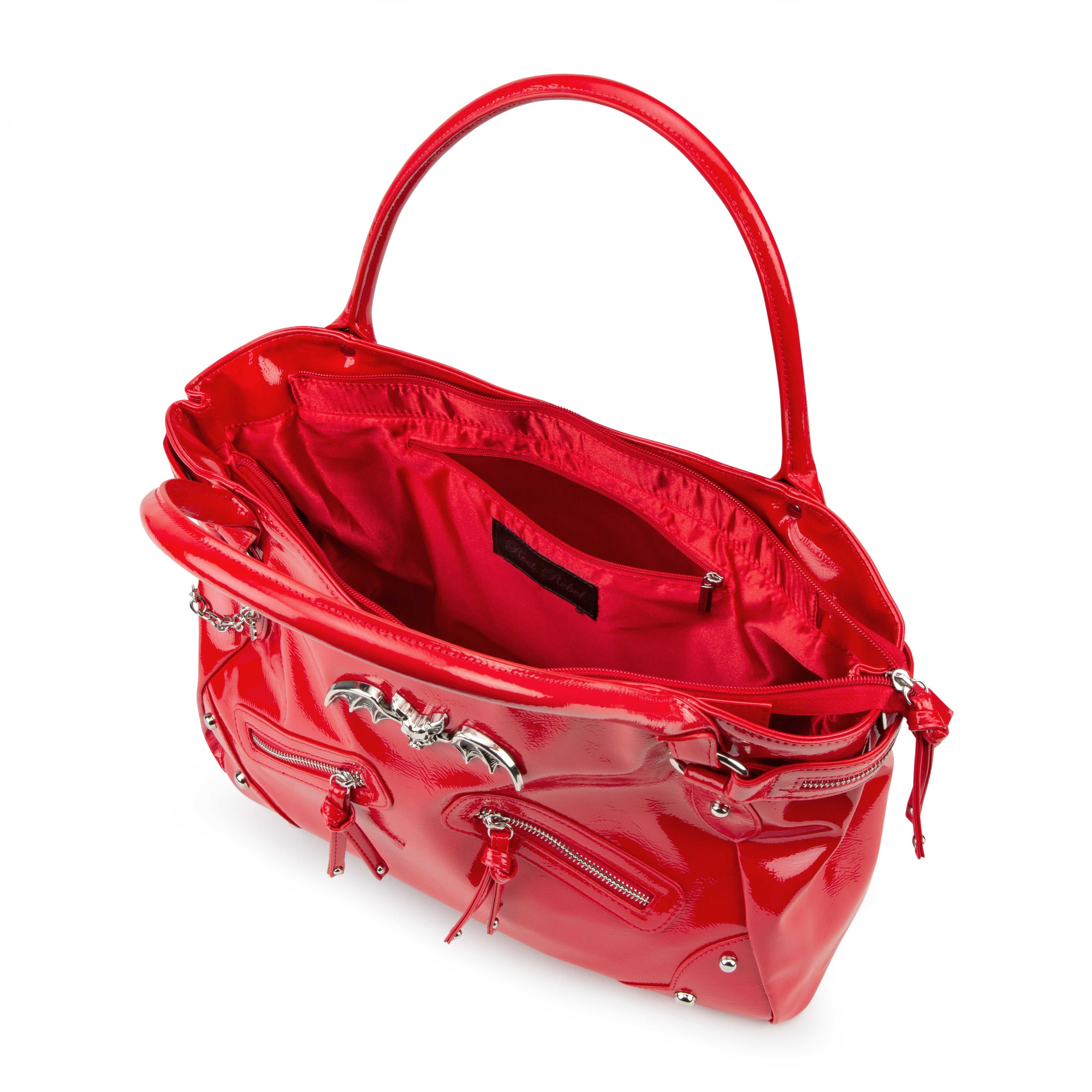 Lilith Tote Bag in Red