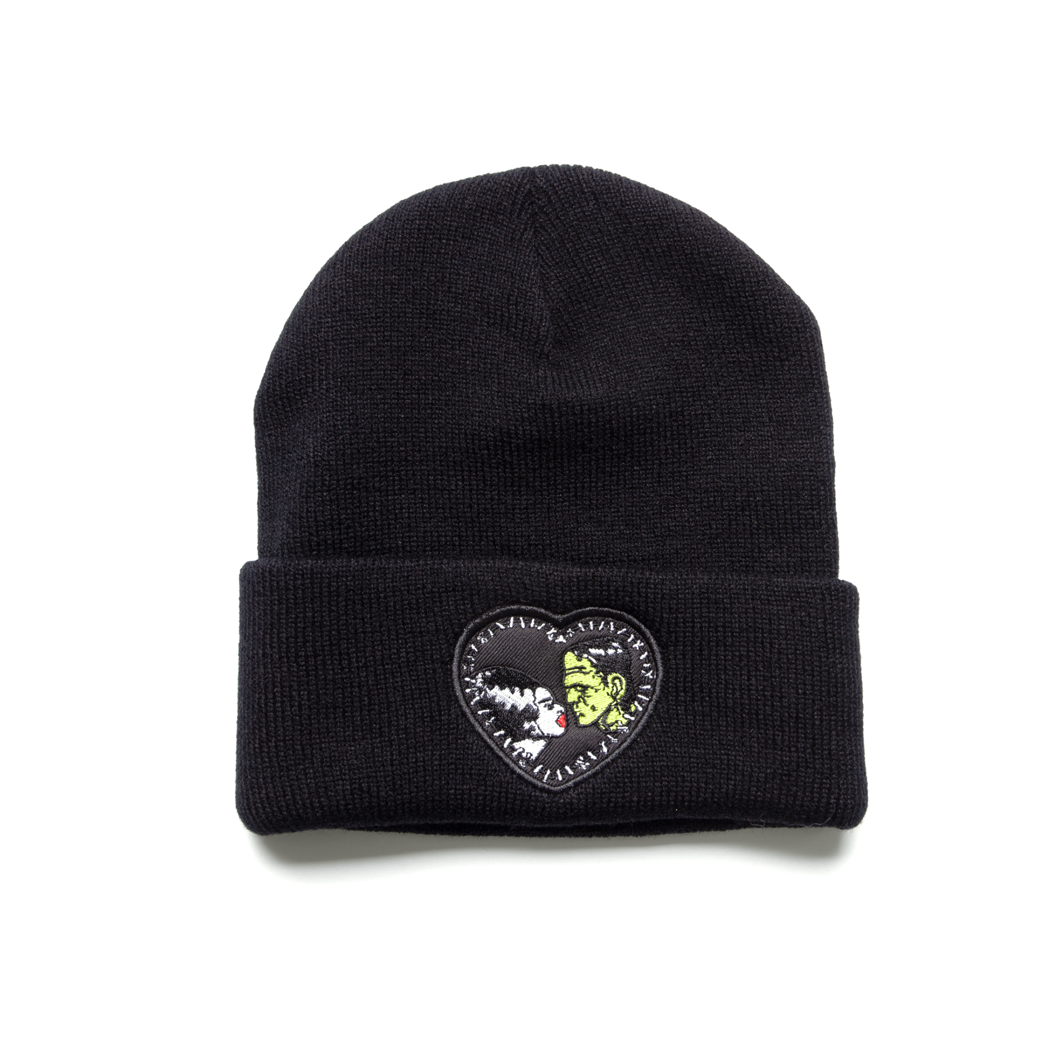 Bride Of Frankenstein Heart Beanie - Rock Rebel