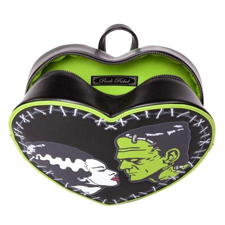 Bride of Frankenstein Heart Backpack - Rock Rebel