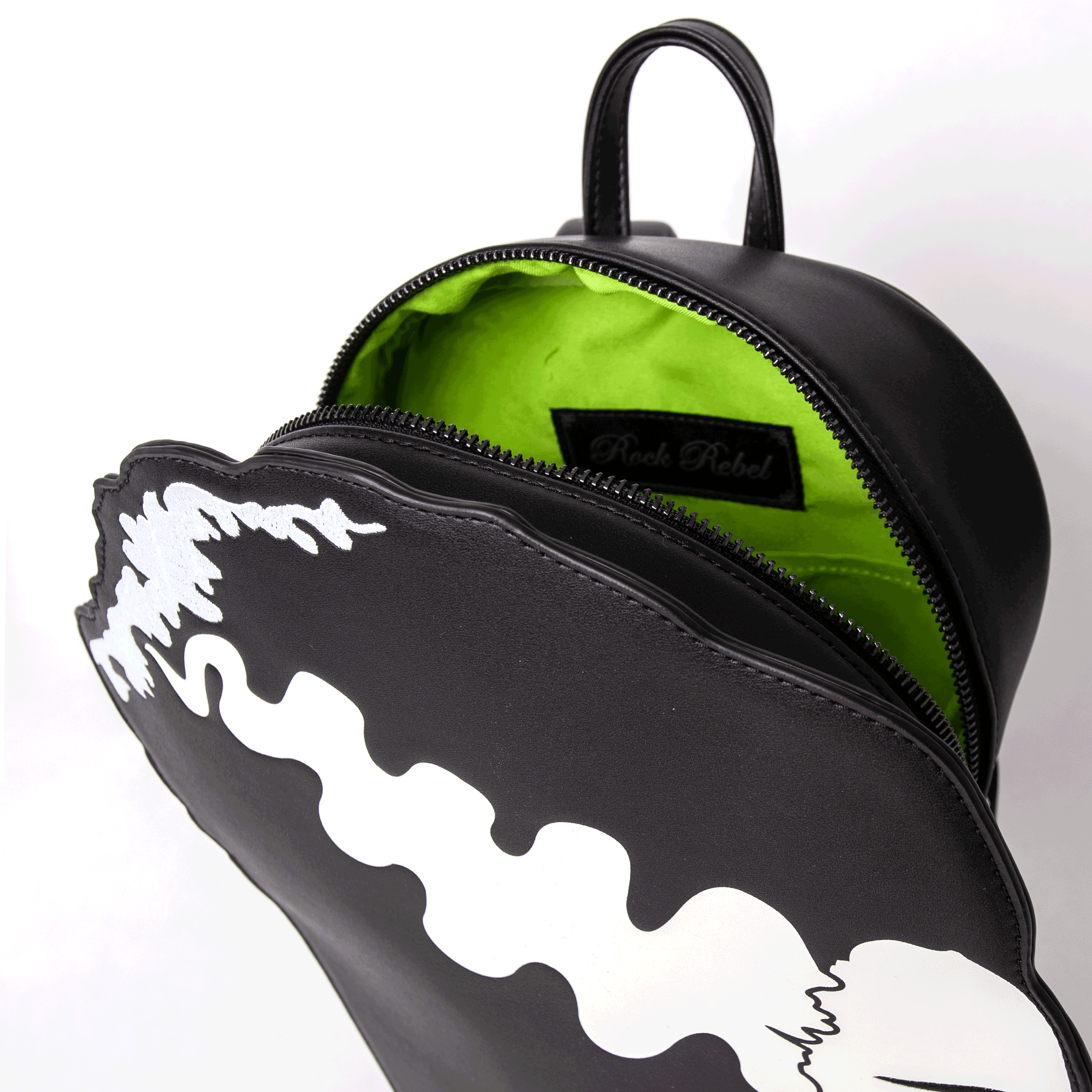 Bride of Frankenstein Monster Head Backpack - Rock Rebel