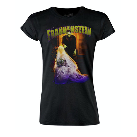 Frankenstein & Bride Women's Tee - Rock Rebel