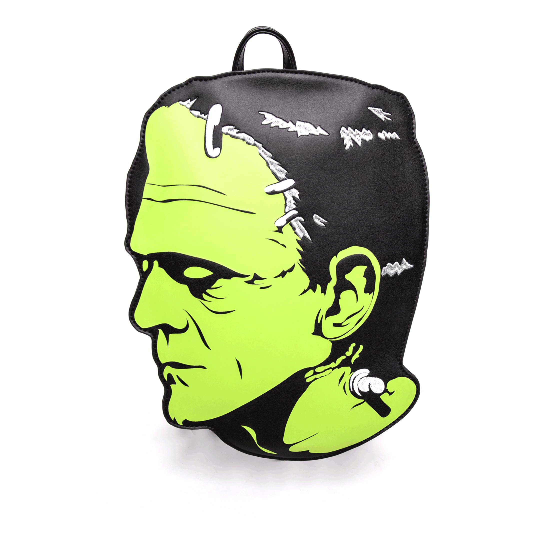 Frankenstein Monster Head Backpack - Rock Rebel