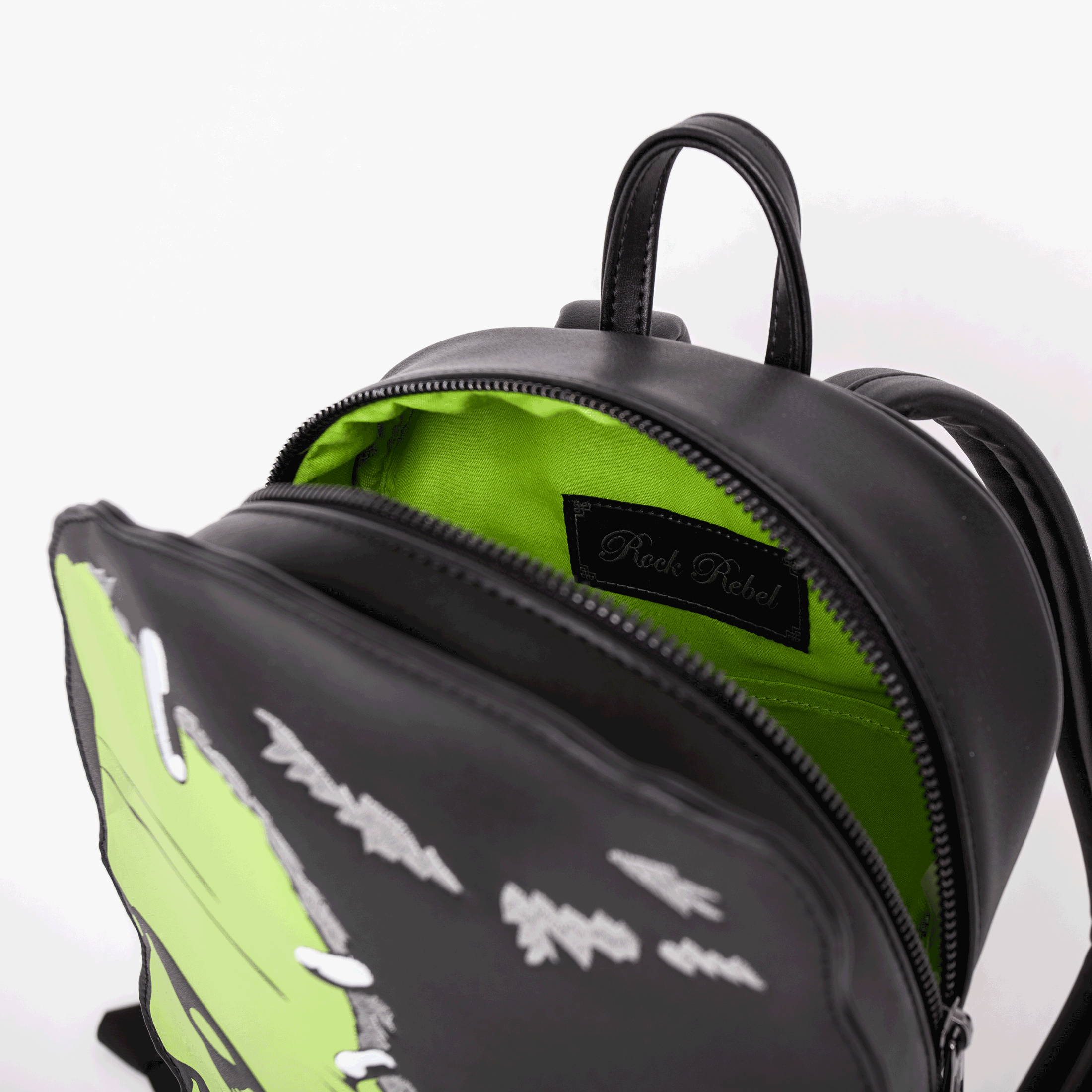 Frankenstein Monster Head Backpack - Rock Rebel