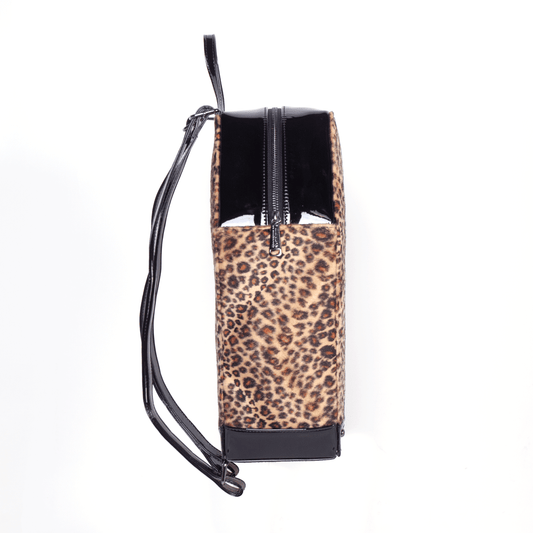 Leopard Coffin Backpack - Rock Rebel