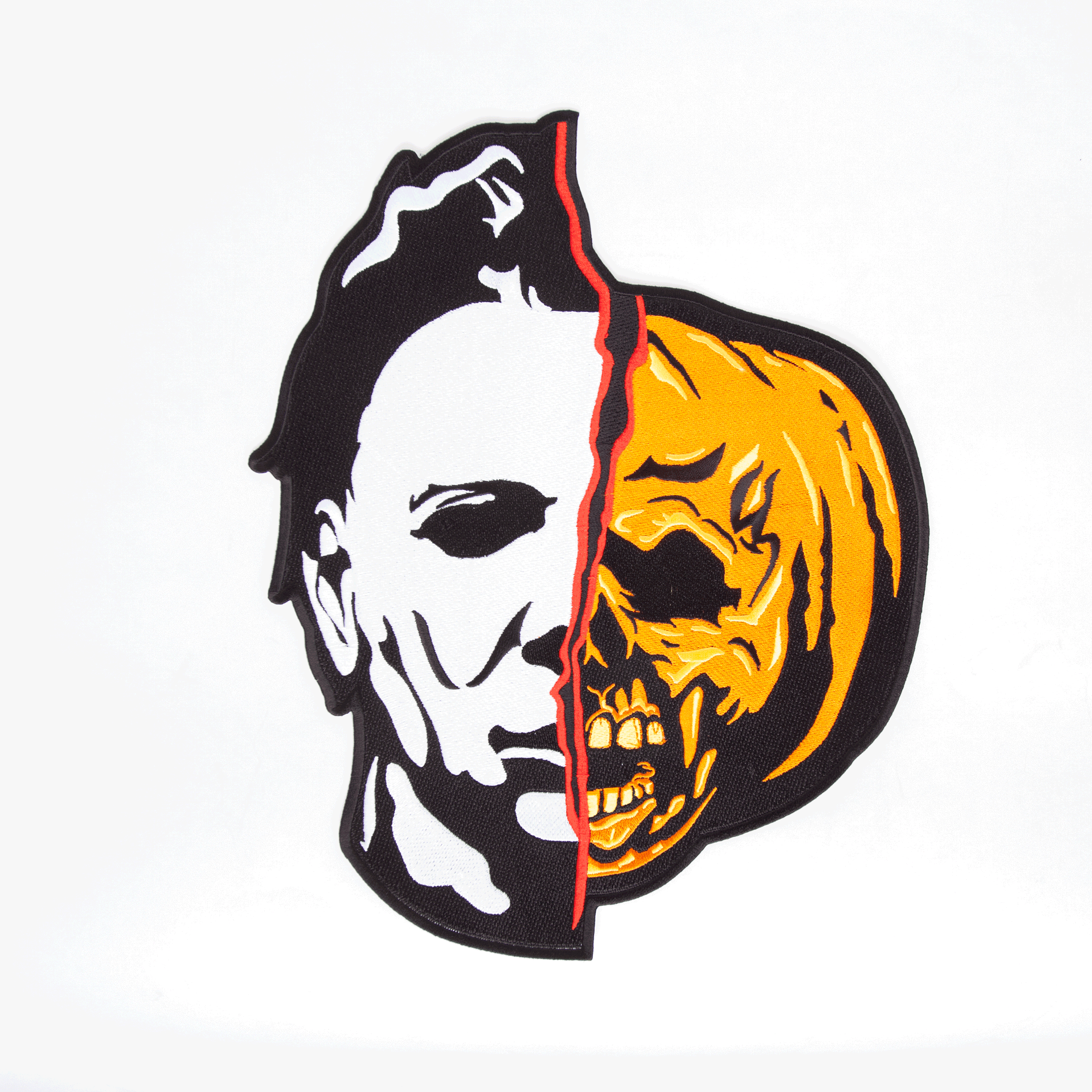 Michael Myers Half Face Large Patch - Rock Rebel