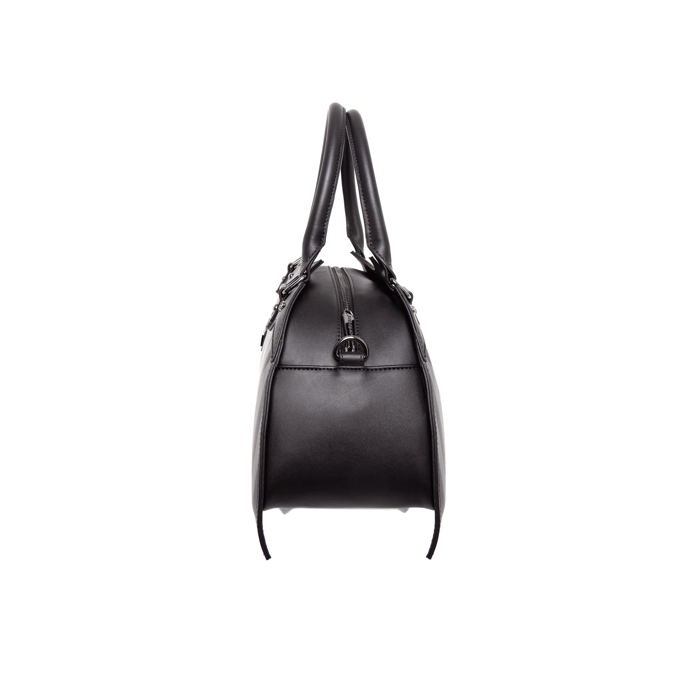 Pinstripe Bat Handbag - Rock Rebel