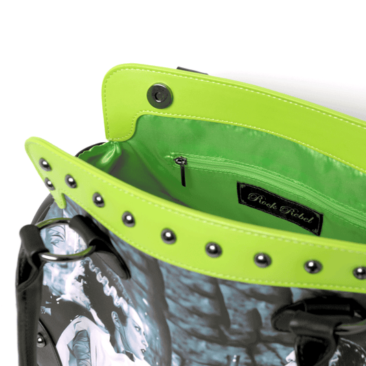 We Belong Dead Bride of Frankenstein Handbag - Rock Rebel