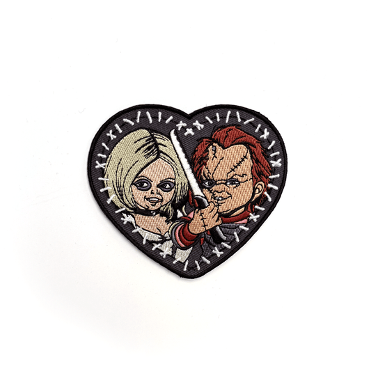 Bride of Chucky Stitch Heart Patch - Rock Rebel