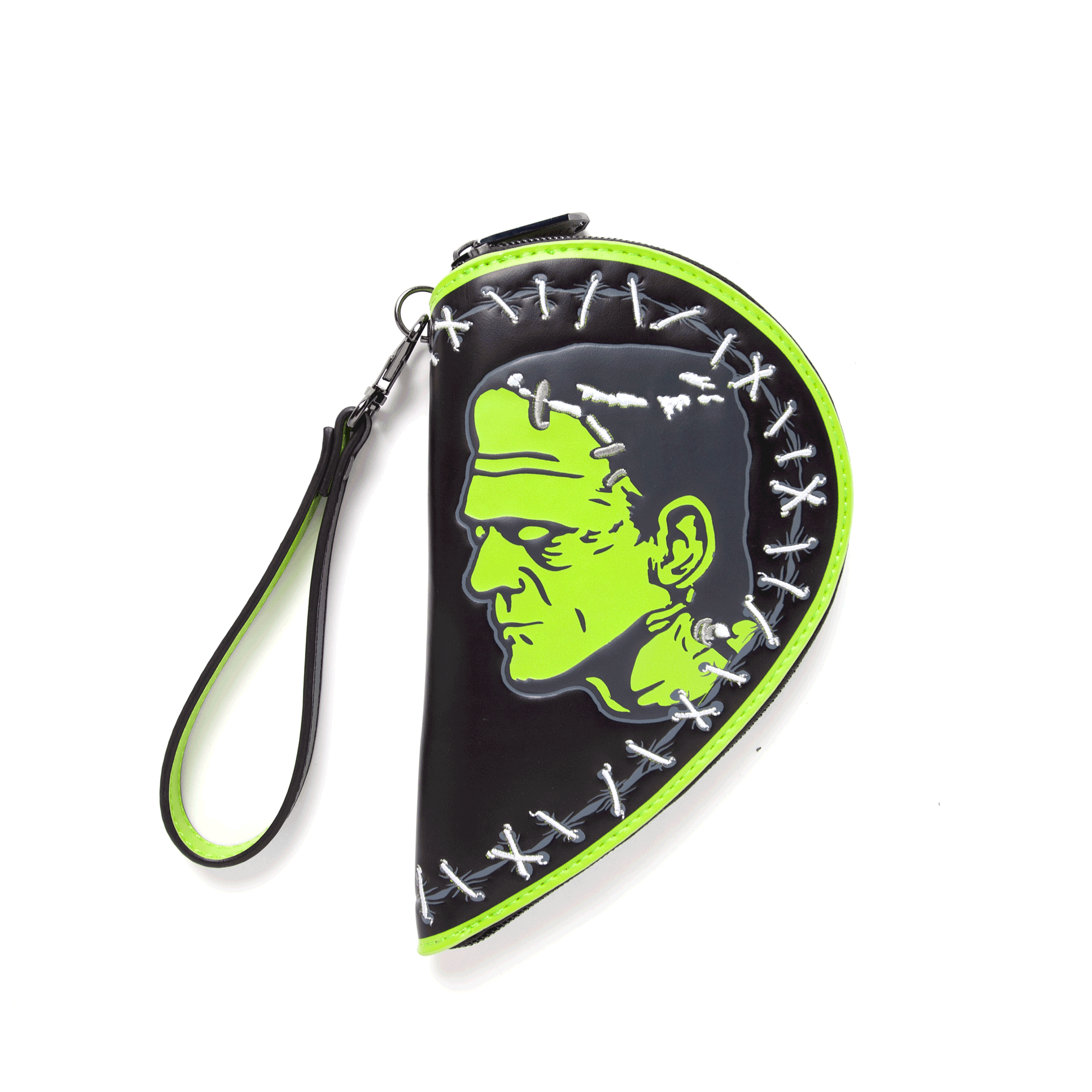 Bride Of Frankenstein Stitch Heart Wallet - Rock Rebel