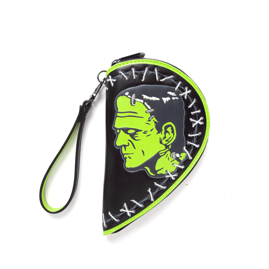 Bride Of Frankenstein Stitch Heart Wallet - Rock Rebel