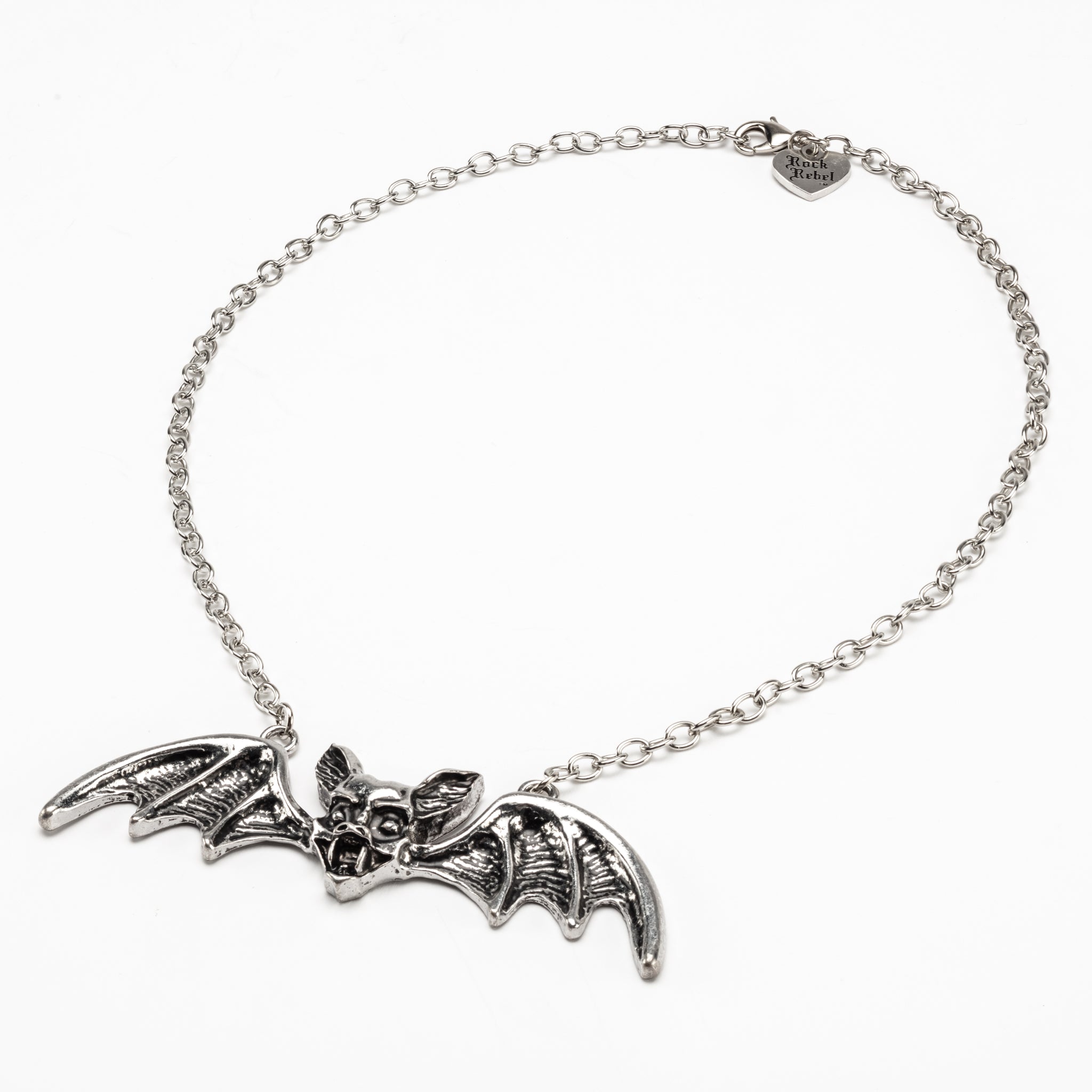 Bat Pendant Necklace – Rock Rebel