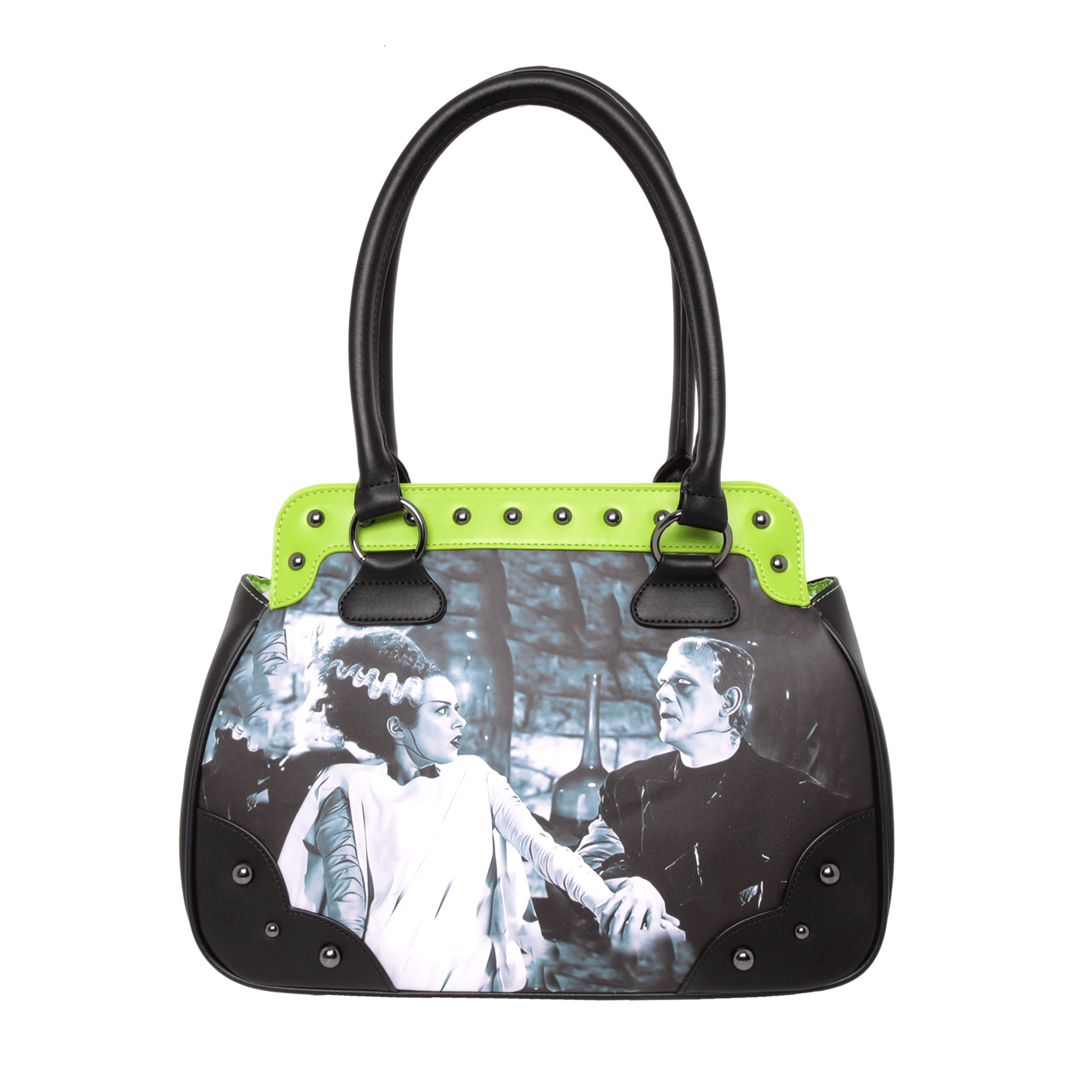 We Belong Dead Bride of Frankenstein Handbag - Rock Rebel