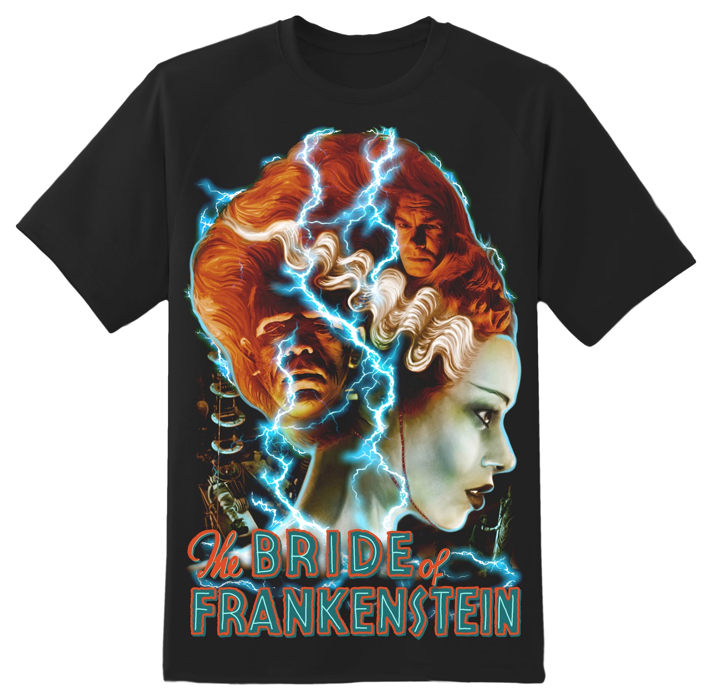 Electric Bride of Frankenstein Tee