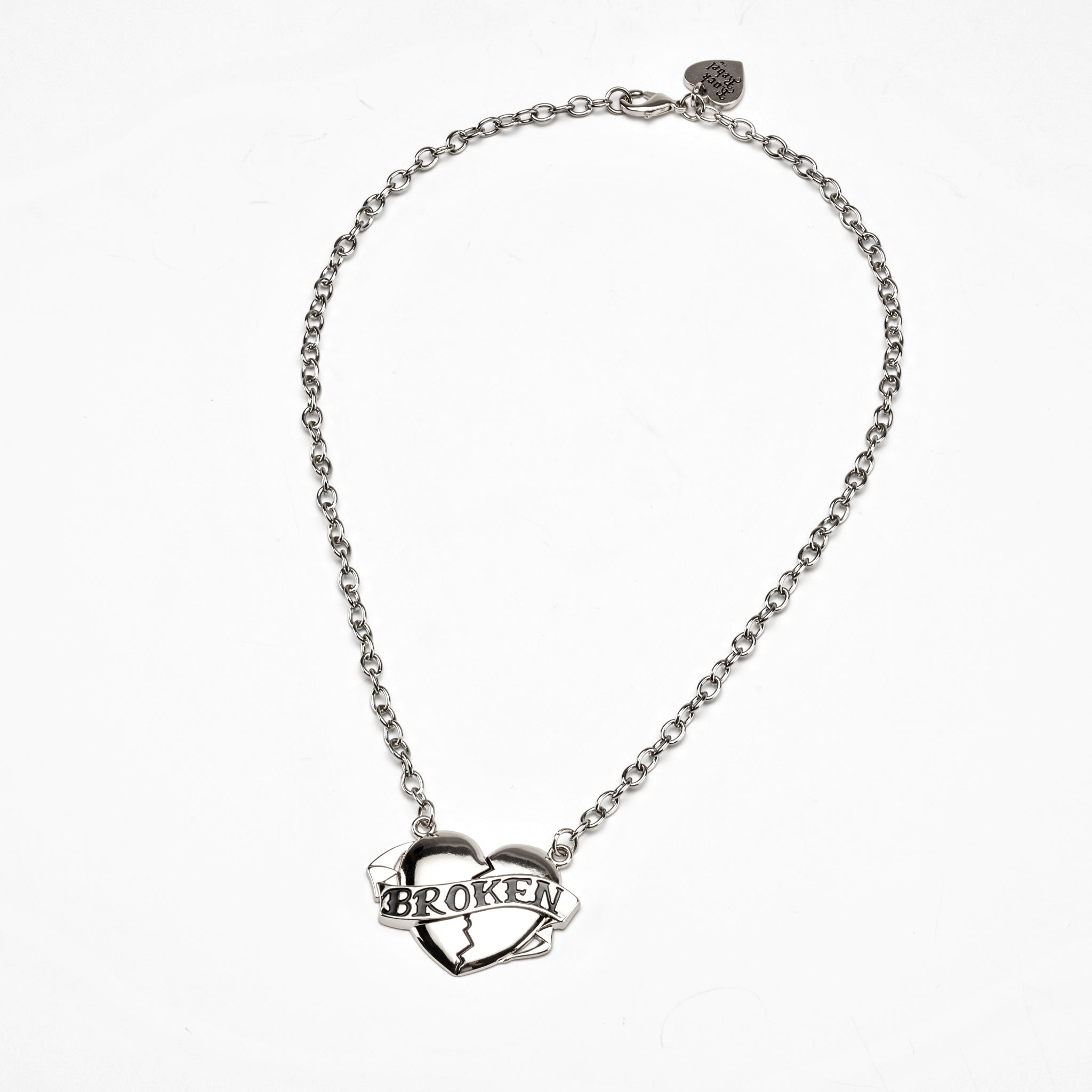 Broken Pendant Necklace - Rock Rebel