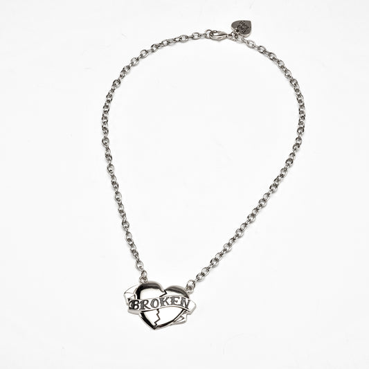 Broken Pendant Necklace - Rock Rebel