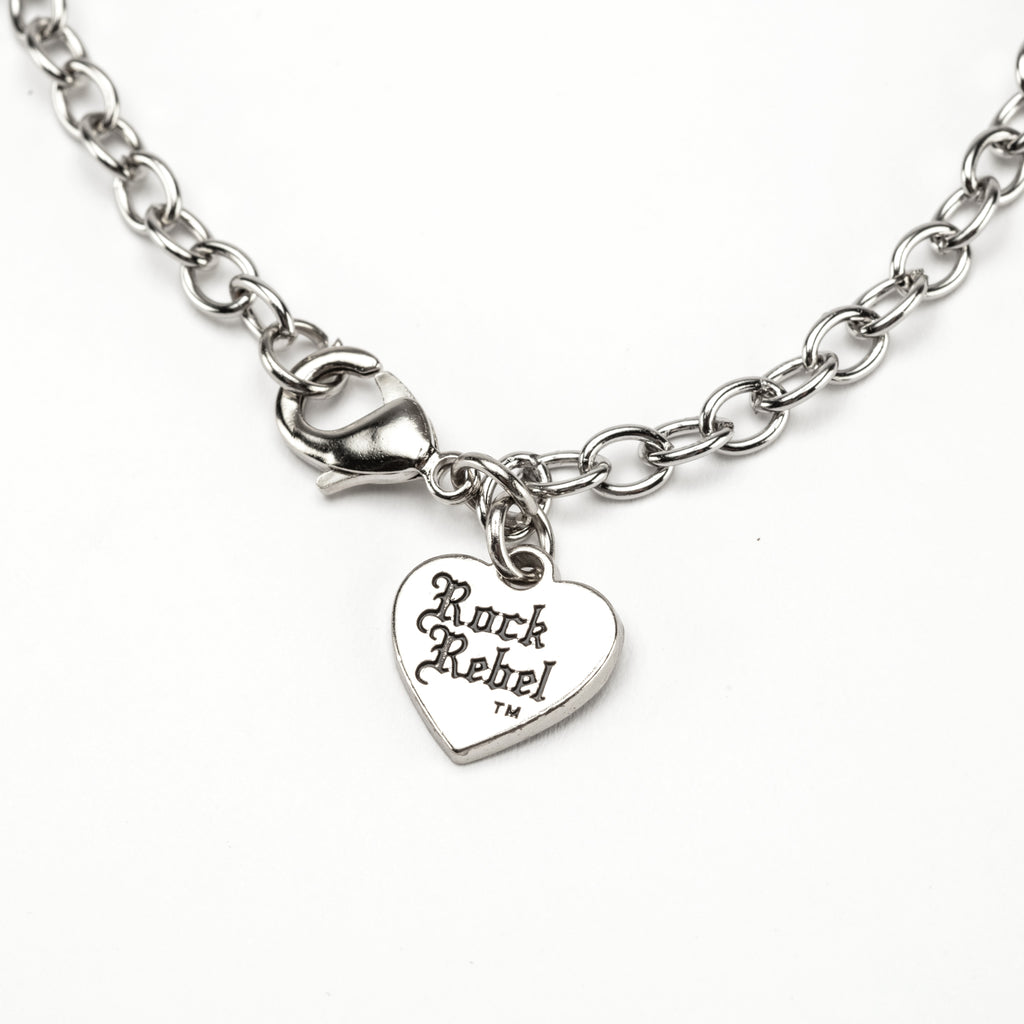 Razor Pendant Necklace - Rock Rebel