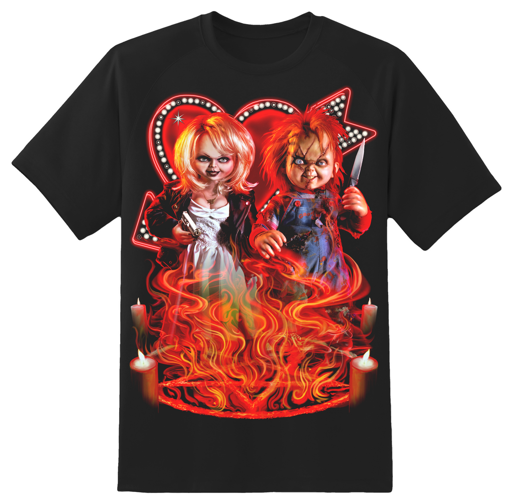 rock rebel chucky t-shirt