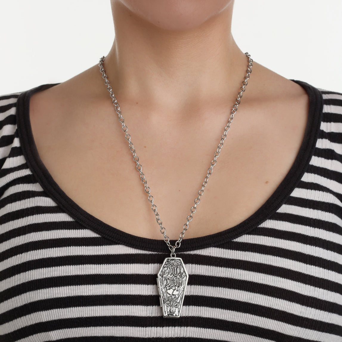 Till Death Coffin Pendant - Rock Rebel
