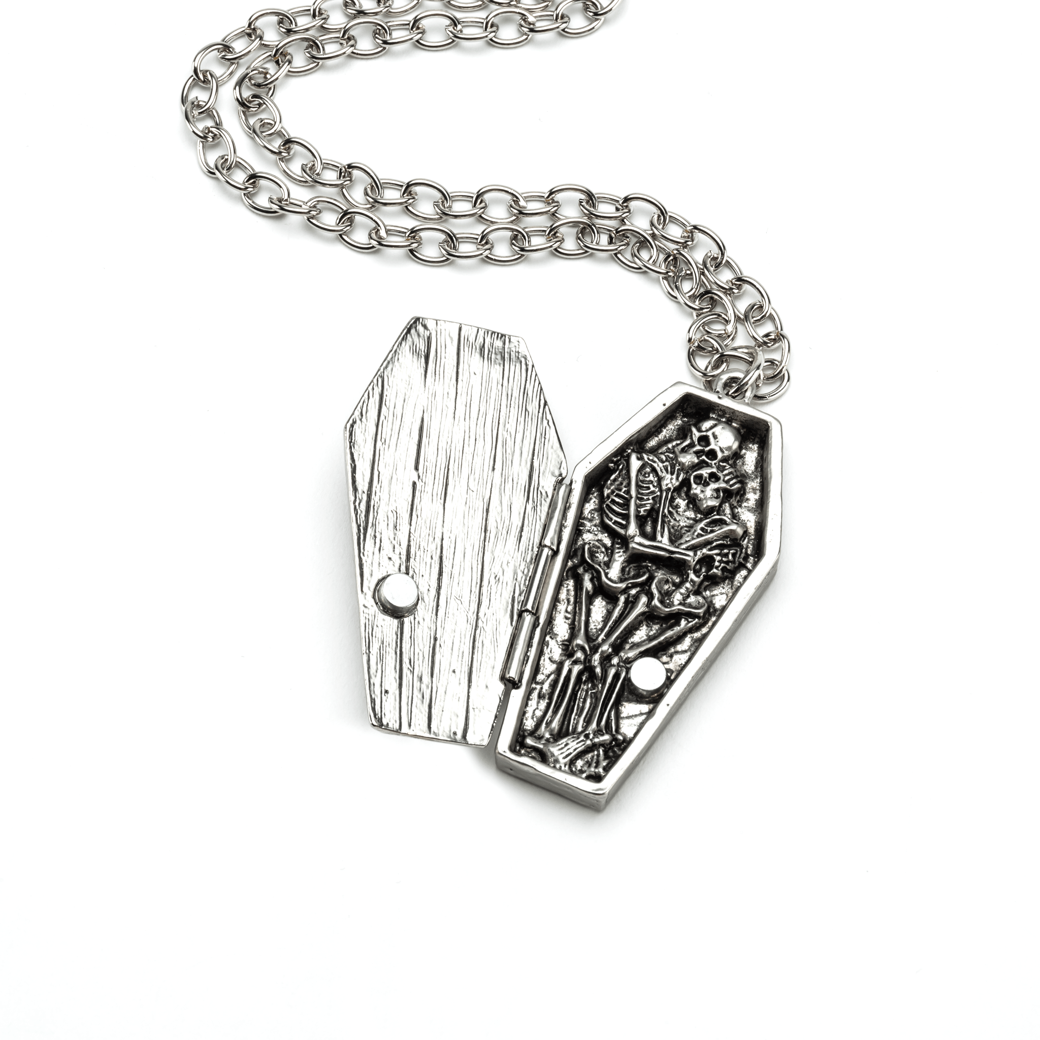Till Death Coffin Pendant - Rock Rebel