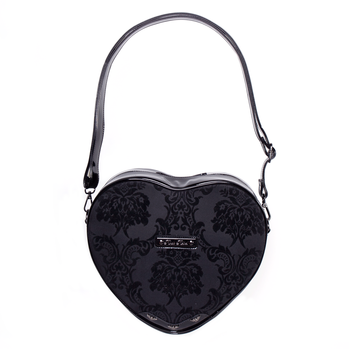 Damask Heart Shoulder Bag