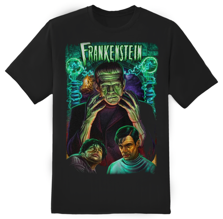 Dr. Frankenstein Tee - Rock Rebel