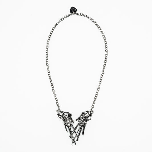 Edward Scissorhands Hands Pendant Necklace - Rock Rebel