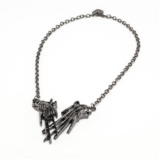 Edward Scissorhands Hands Pendant Necklace - Rock Rebel
