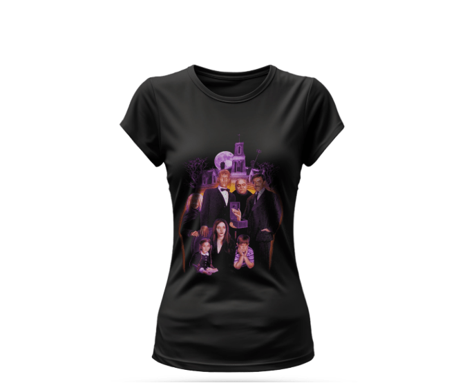 Women's Addam's Family T-Shirt - Rock Rebel