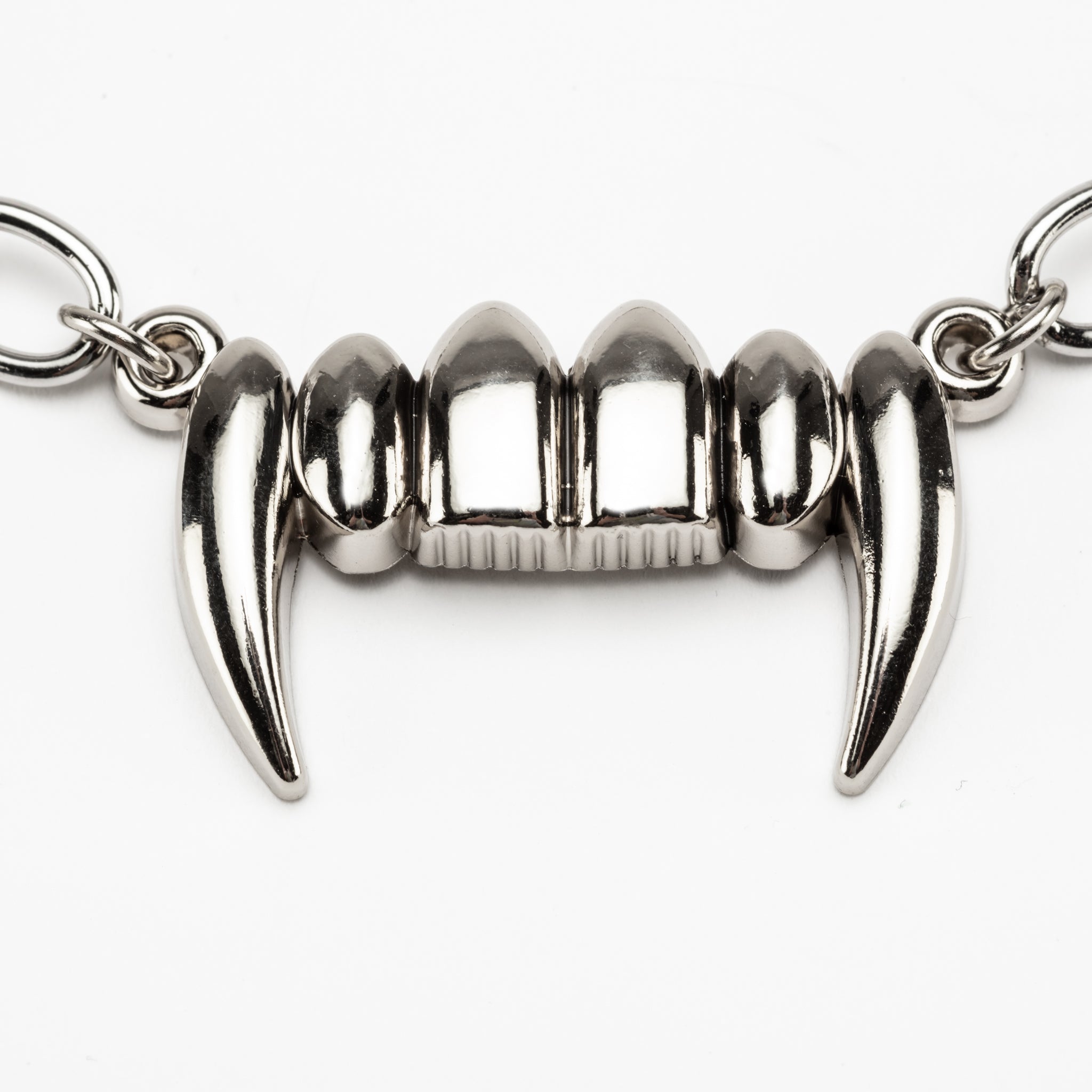 Fangs Chain Necklace - Rock Rebel