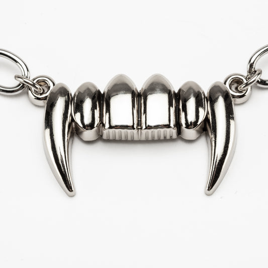 Fangs Chain Necklace - Rock Rebel