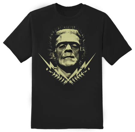 Frankenstein Frank N' Bolts Tee - Rock Rebel