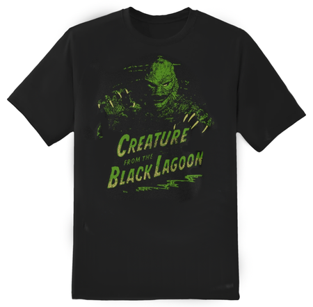 Green Creature From the Black Lagoon Tee - Rock Rebel