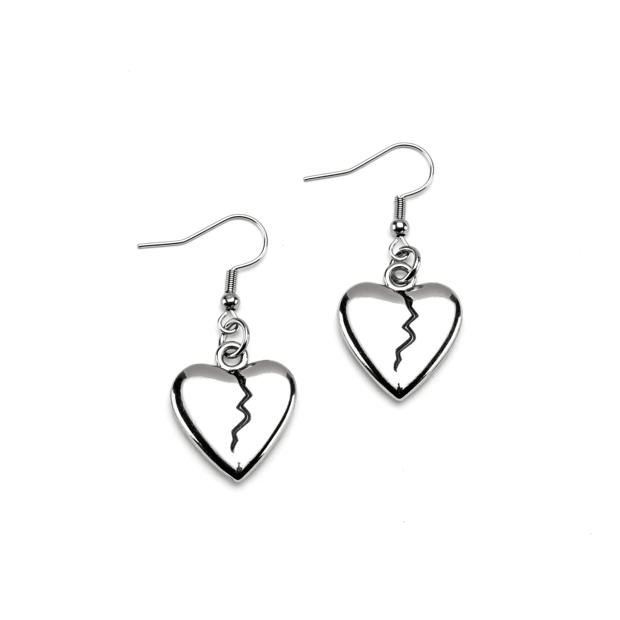 Broken Heart Earrings - Rock Rebel