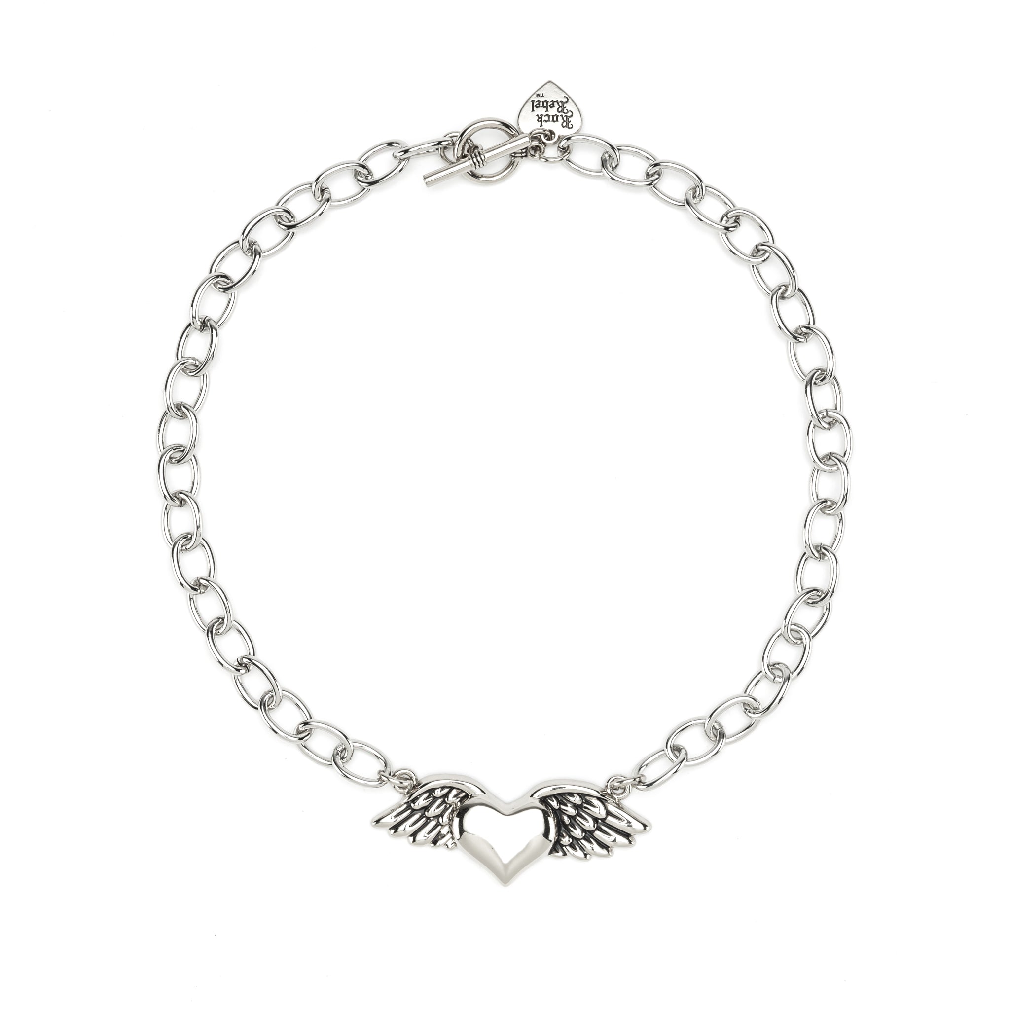 Wild at Heart Chain Necklace - Rock Rebel