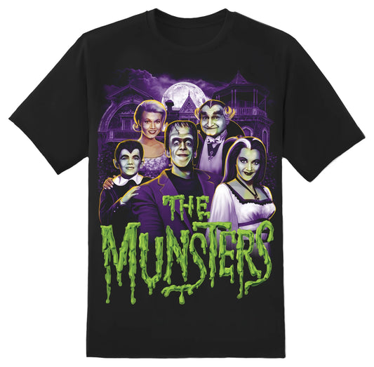 Munsters Collage Tee - Rock Rebel