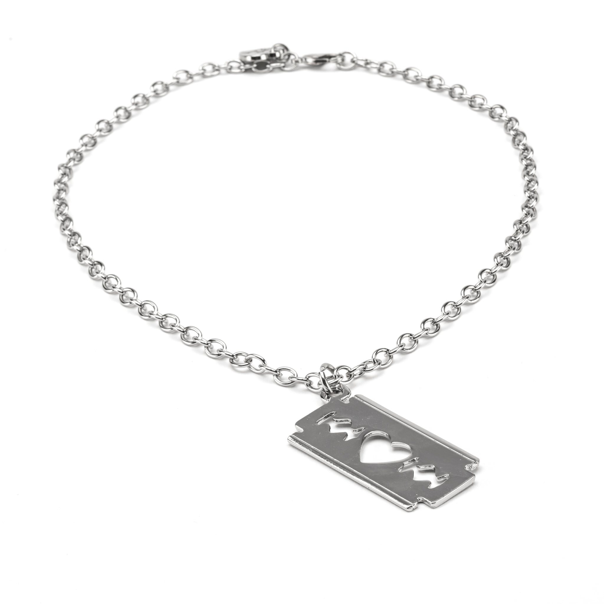 Razor Pendant Necklace - Rock Rebel