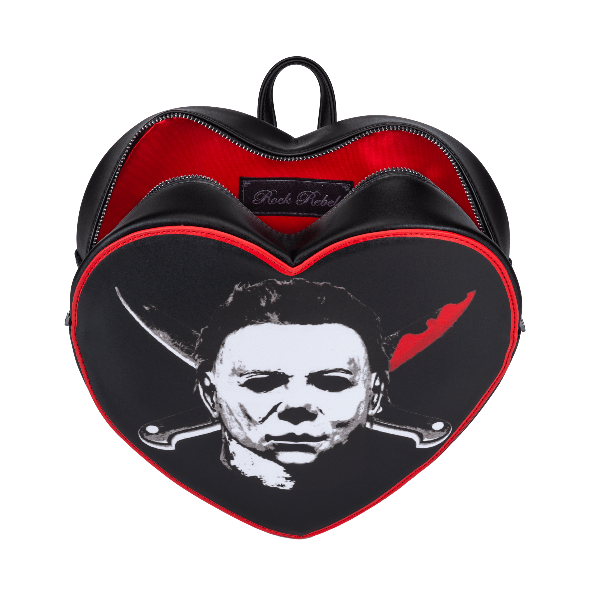 Michael Myers Heart Backpack - Rock Rebel