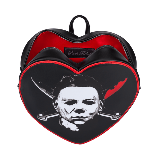 Michael Myers Heart Backpack - Rock Rebel