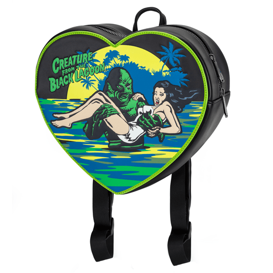Creature From the Black Lagoon Heart Backpack - Rock Rebel