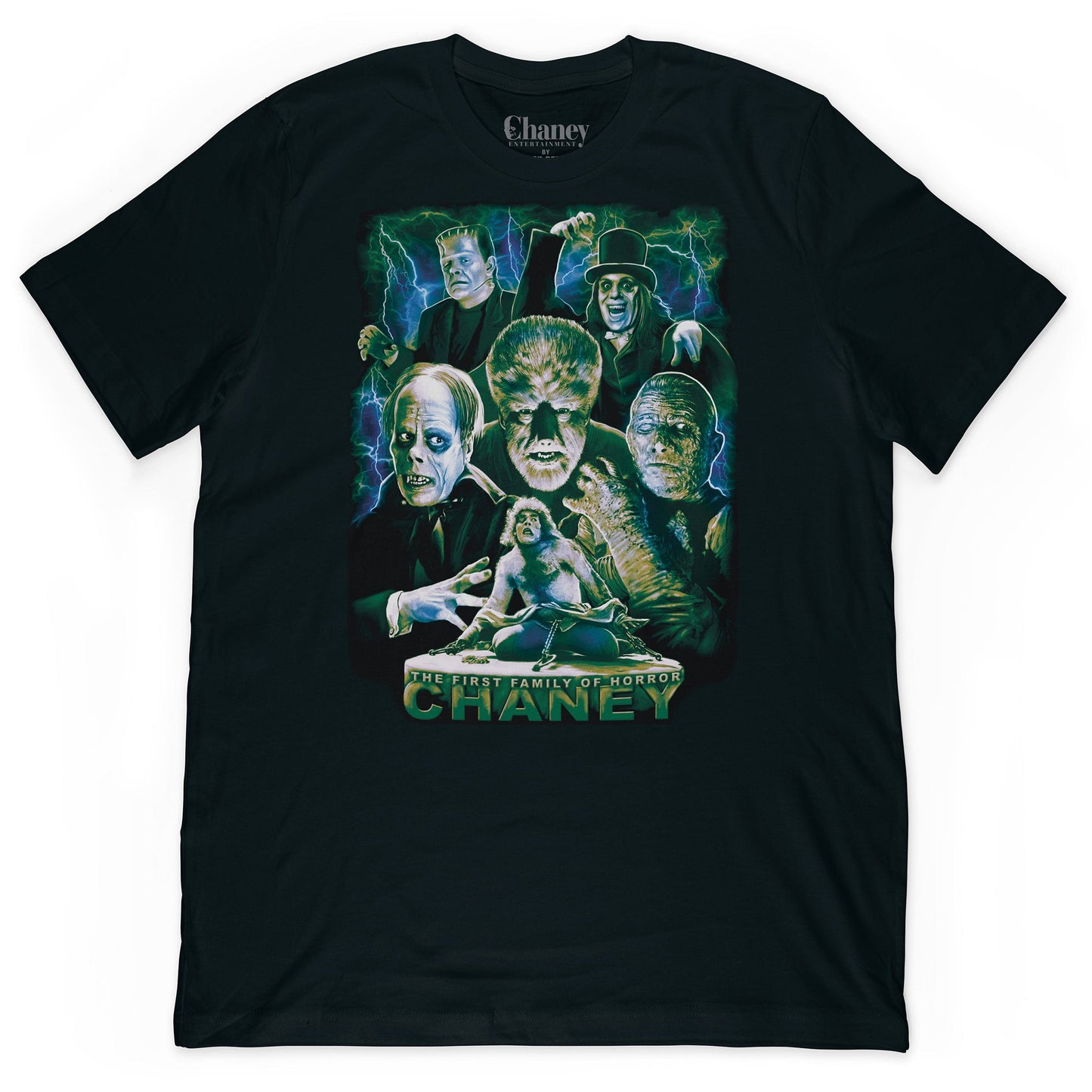 Chaney - The First Family of Horror Men's Tee