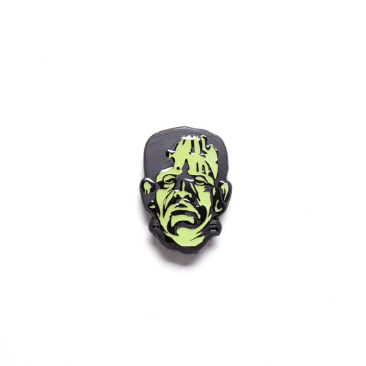 Frankenstein Head Enamel Pin