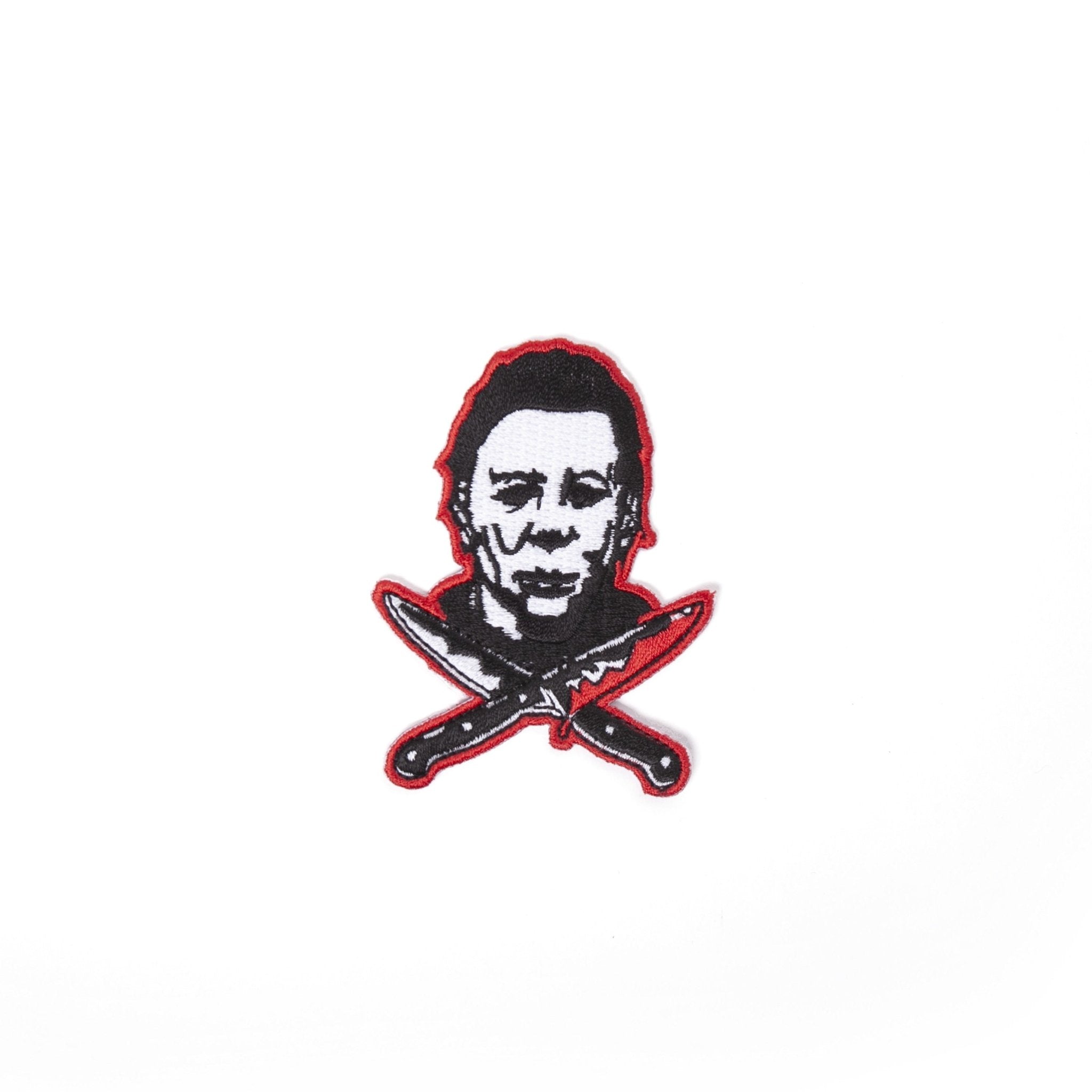 Halloween 2 Michael Myers Crossed Knives Embroidered Patch - Rock Rebel
