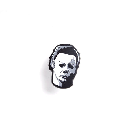 Michael Myers Tilted Head Enamel Pin - Rock Rebel